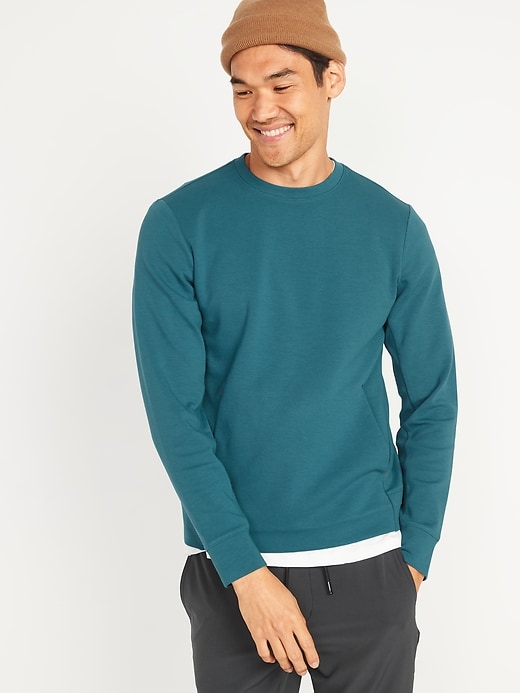 Old Navy Men's Dynamic Fleece Hidden-Pocket Sweatshirt