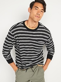 [ STIGMA ]★23 STRIPE OVERSIZED LONG SLEEVES T-SHIRTS 23 STRIPE OVERSIZED LONG SLEEVES T-SHIRTS RED - STIGMA | 60