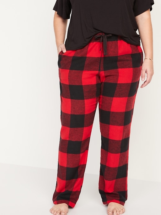 Image number 7 showing, Matching Plaid Flannel Pajama Pants 2-Pack