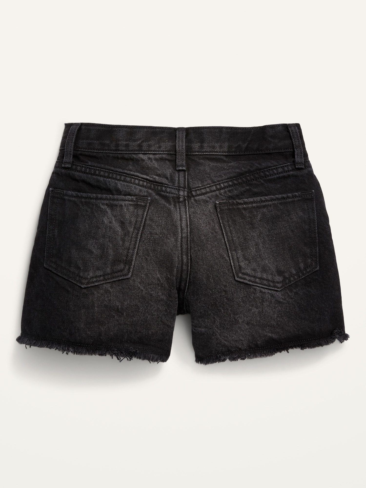 HighWaisted Ripped Jean Shorts for Girls Old Navy