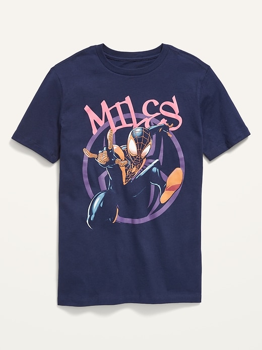 View large product image 1 of 1. Marvel&#153 Spider-Man Miles Morales Gender-Neutral T-Shirt for Kids