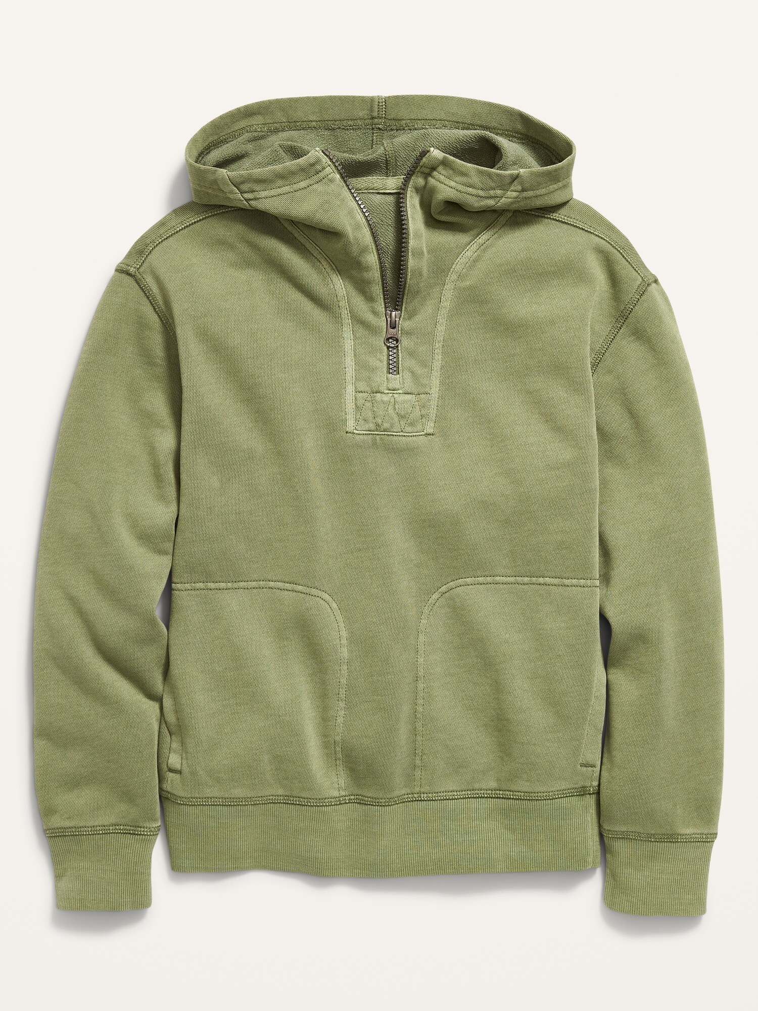 French Terry Quarter-Zip Utility Hoodie for Boys | Old Navy