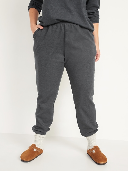 HighWaisted ThermalKnit Jogger Pajama Pants for Women Old Navy