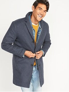old navy wool coat