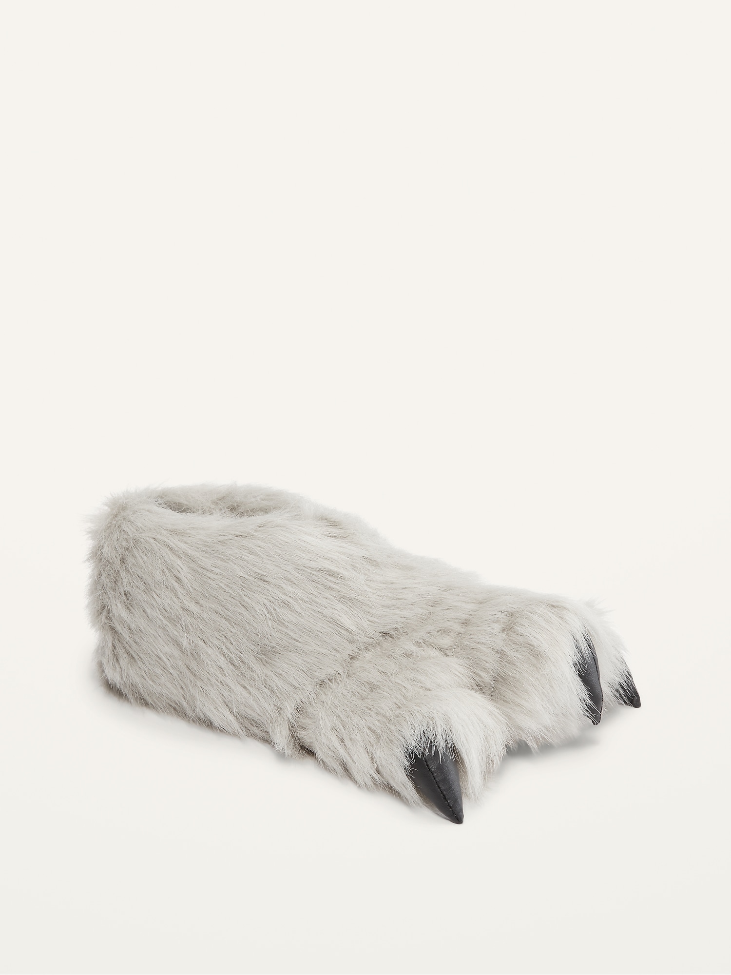 faux fur kids slippers