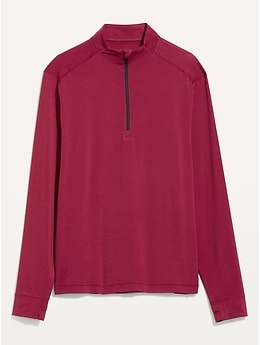 4-Way-Stretch Performance Half-Zip Top for Men | Old Navy