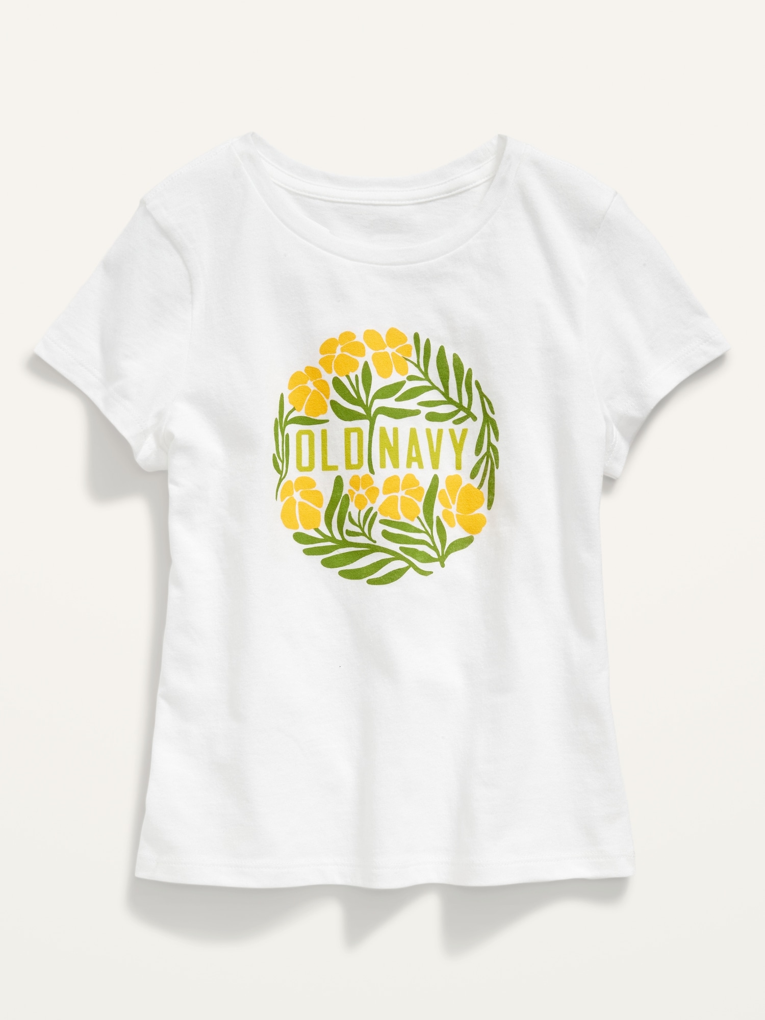 Oldnavy Logo-Graphic Crew-Neck T-Shirt for Girls