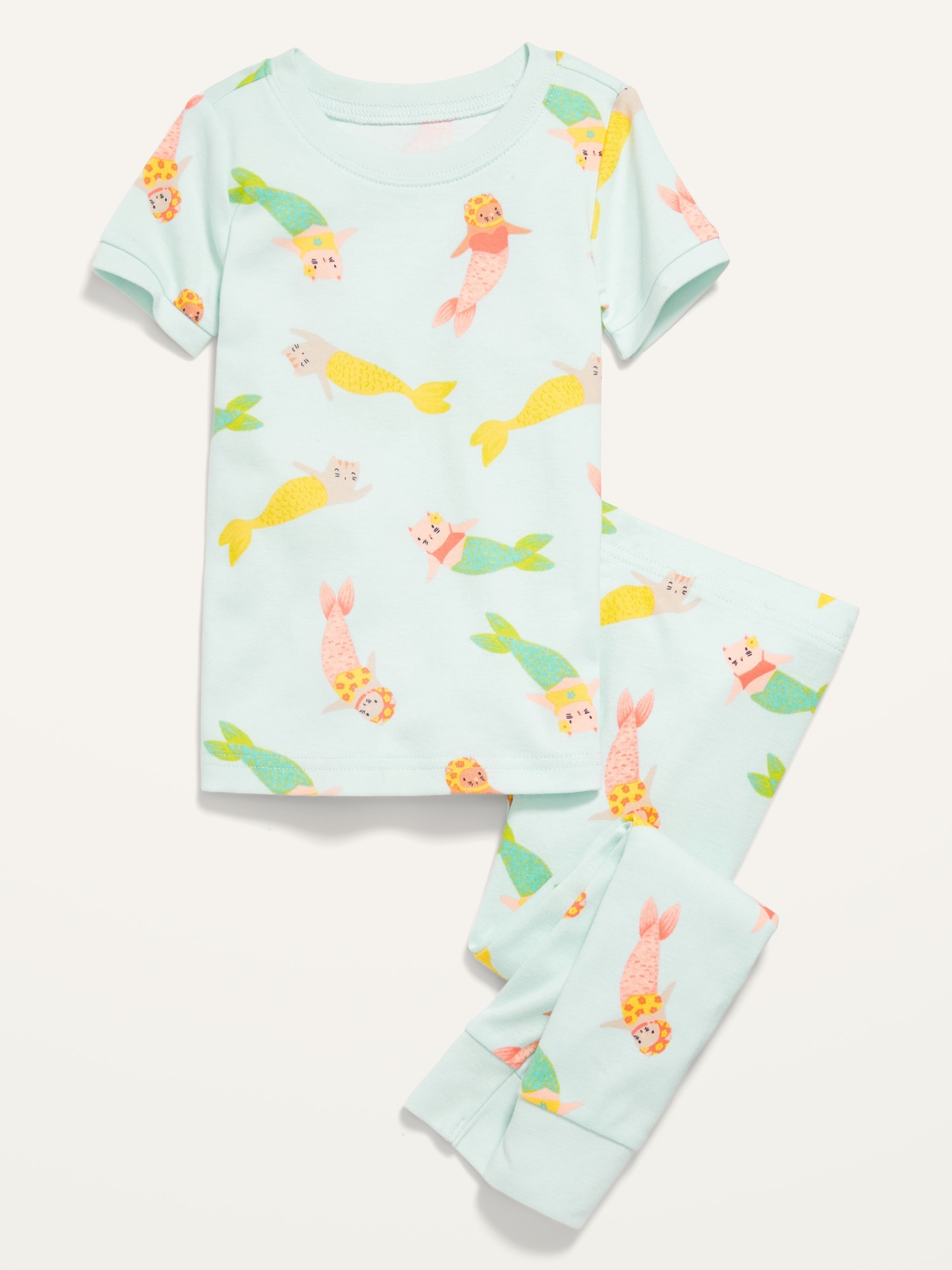 Unisex Printed Pajama Set for Toddler & Baby Old Navy