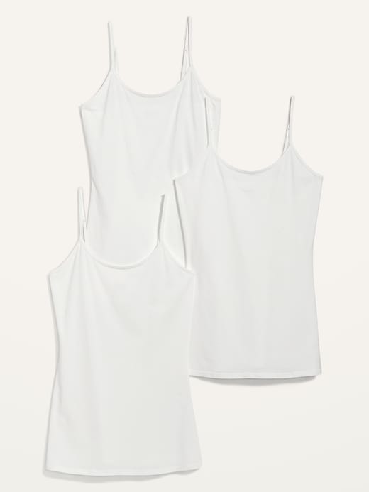View large product image 1 of 2. First-Layer Tunic Cami 3-Pack for Women