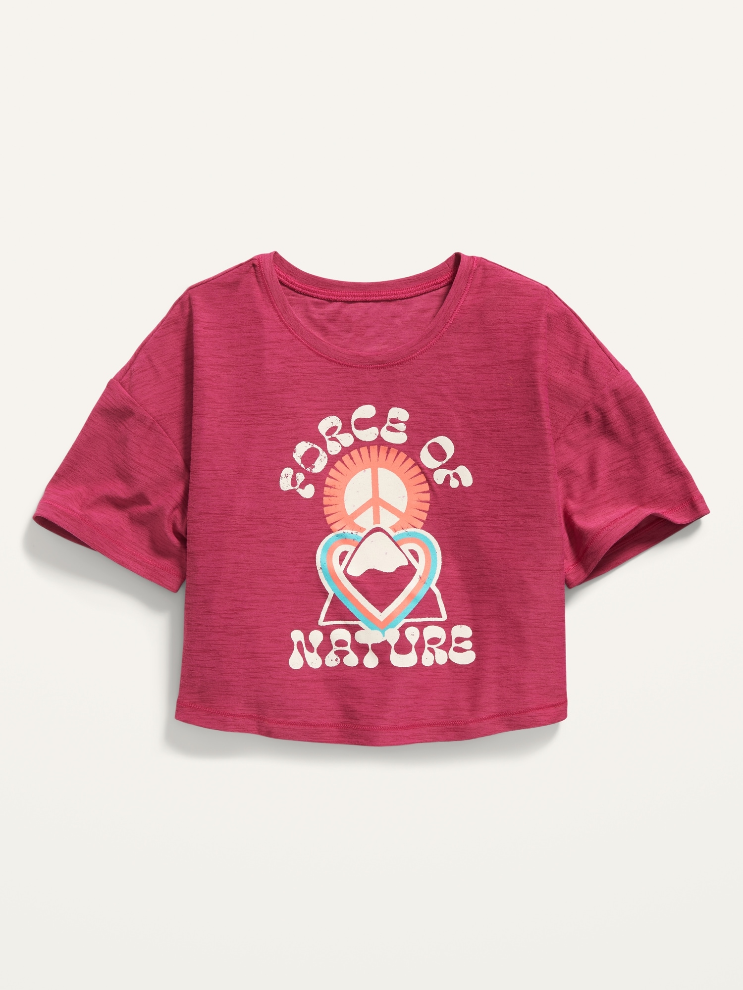 Breathe ON Cropped T-Shirt for Girls