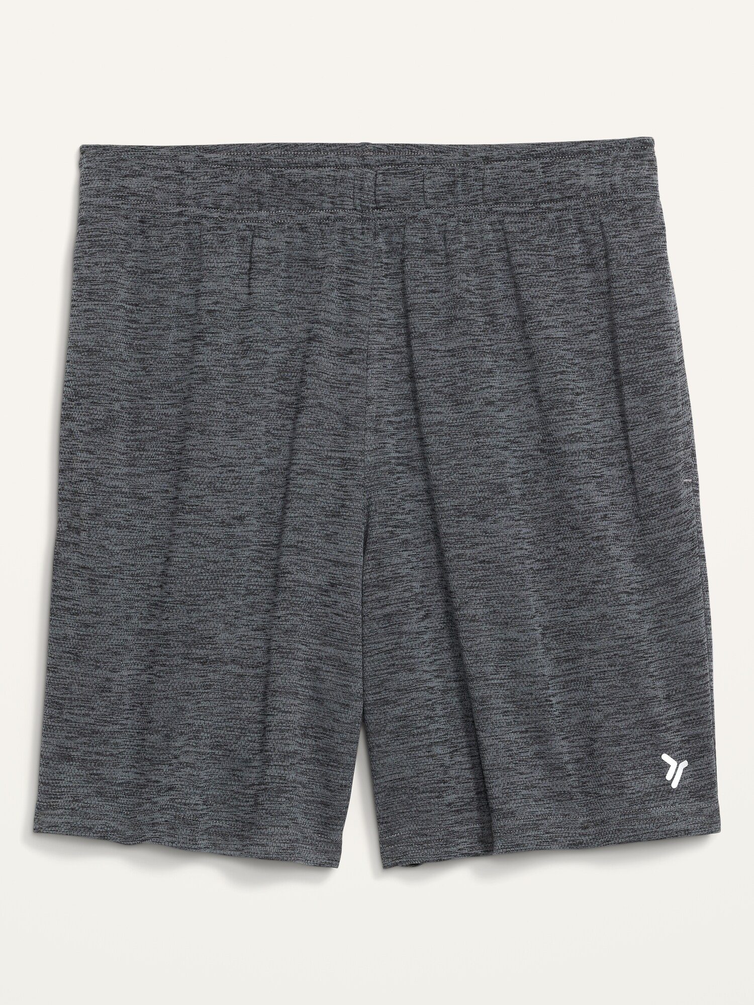 Мужские шорты Old Navy Go-Dry Mesh Performance Shorts -- 7-inch inseam, цвет: Меланжевый серый — фото 3