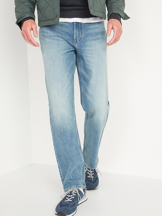 Image number 1 showing, Boot-Cut Built-In Flex Jeans for Men