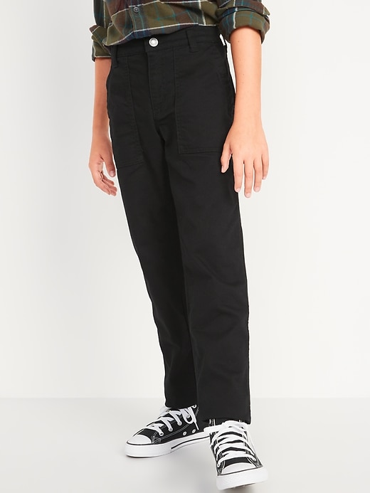 View large product image 1 of 4. Tapered Built-In Flex Utility Pants for Boys
