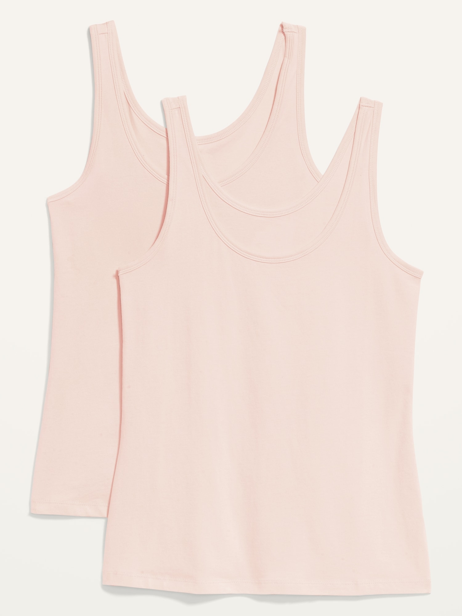 Old Navy Sleeveless First Layer Tank 2-Pack for Women pink. 1
