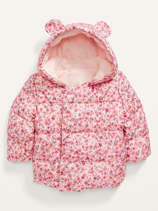 View large product image 1 of 3. Unisex Frost-Free Hooded Puffer Jacket for Baby