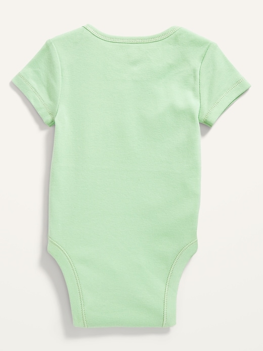 View large product image 2 of 2. Unisex Logo-Graphic Bodysuit for Baby