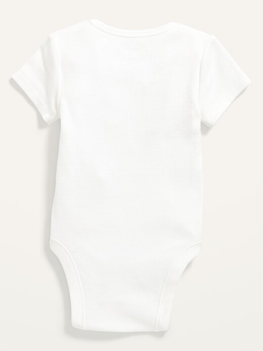 View large product image 2 of 2. Unisex Matching Graphic Bodysuit for Baby