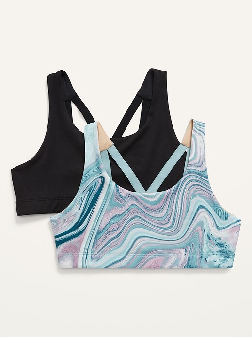 View large product image 1 of 3. PowerPress Sports Bra 2-Pack for Girls