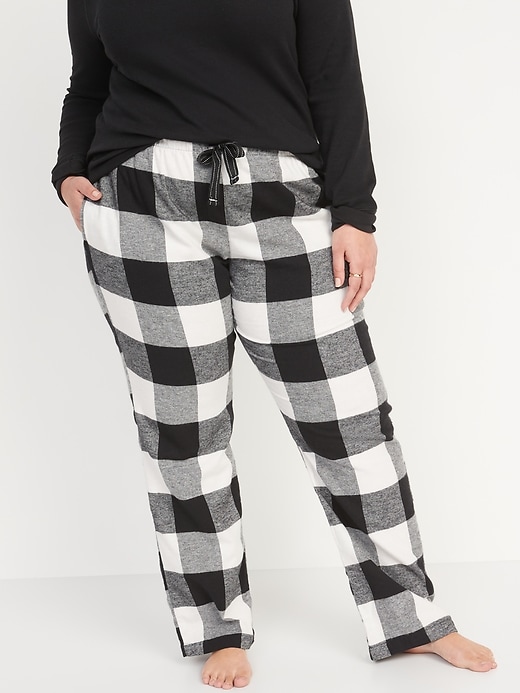 View large product image 2 of 3. Matching Plaid Flannel Pajama Pants 2-Pack