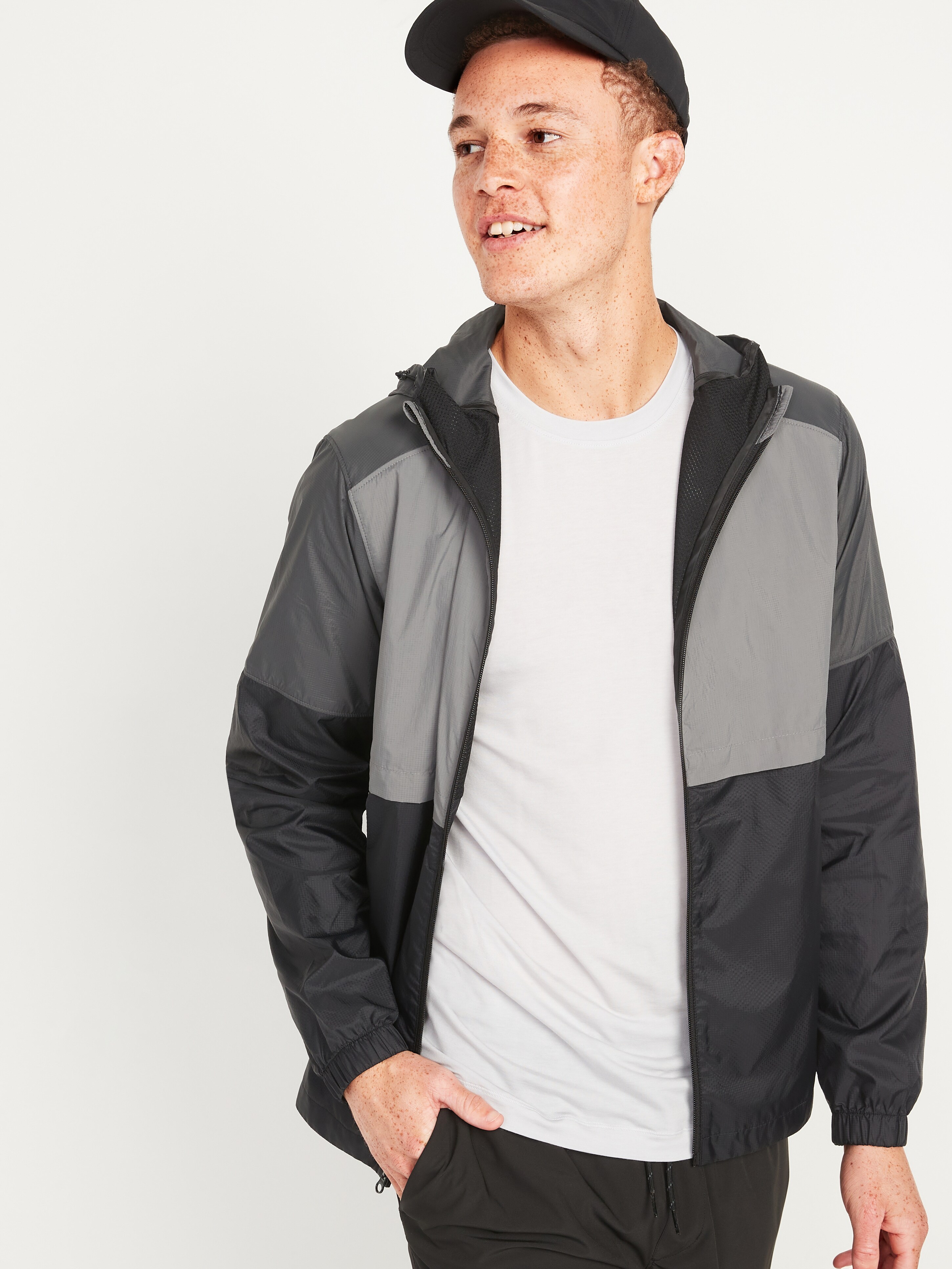 windbreaker jacket old navy