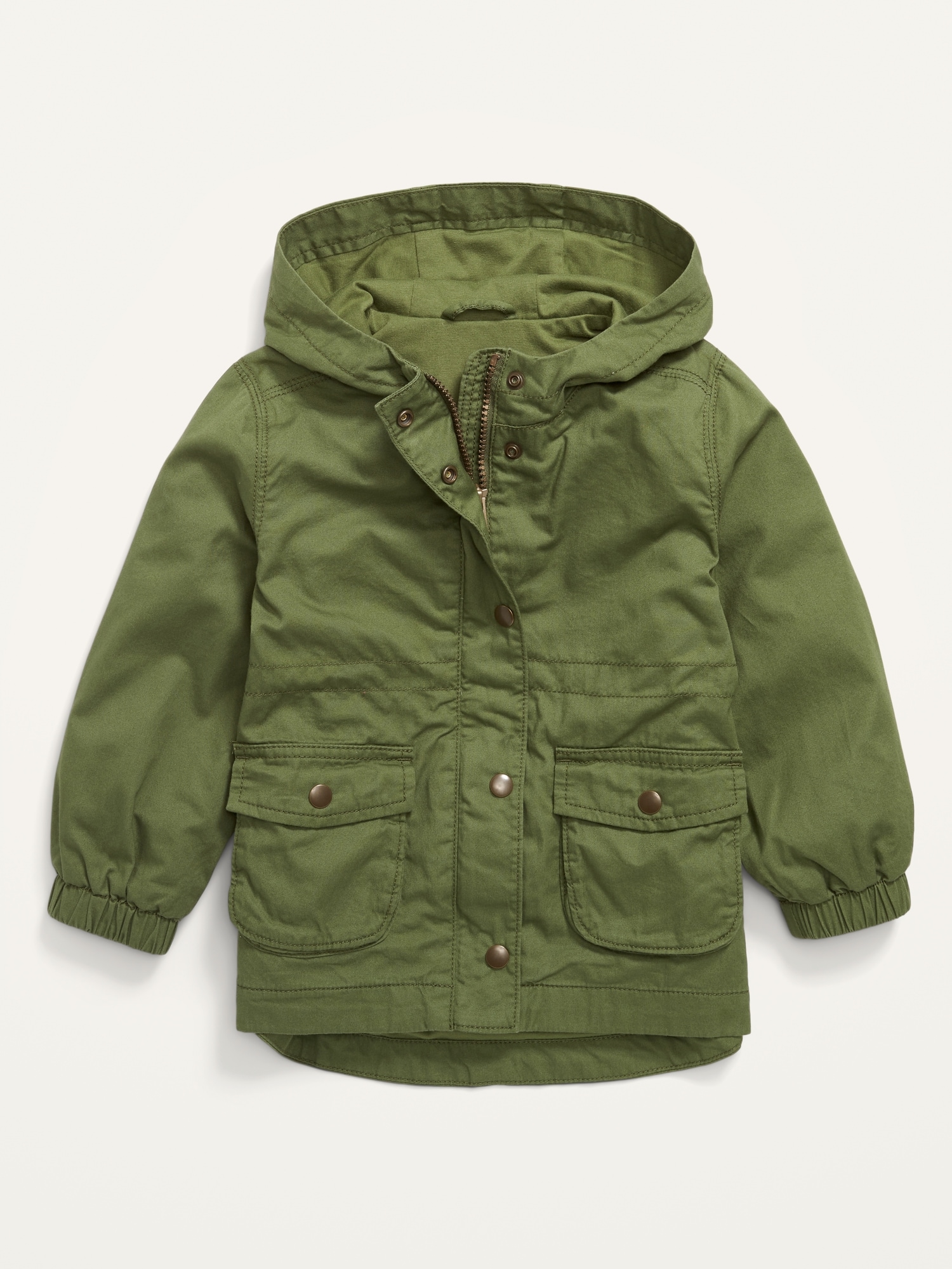 Gerber Baby Hooded Cotton Twill Utility Jacket (Infant Toddler)