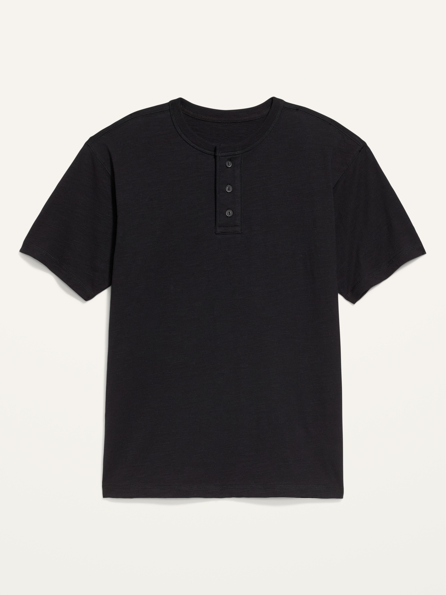 Slub-Knit Workwear Henley T-Shirt | Old Navy