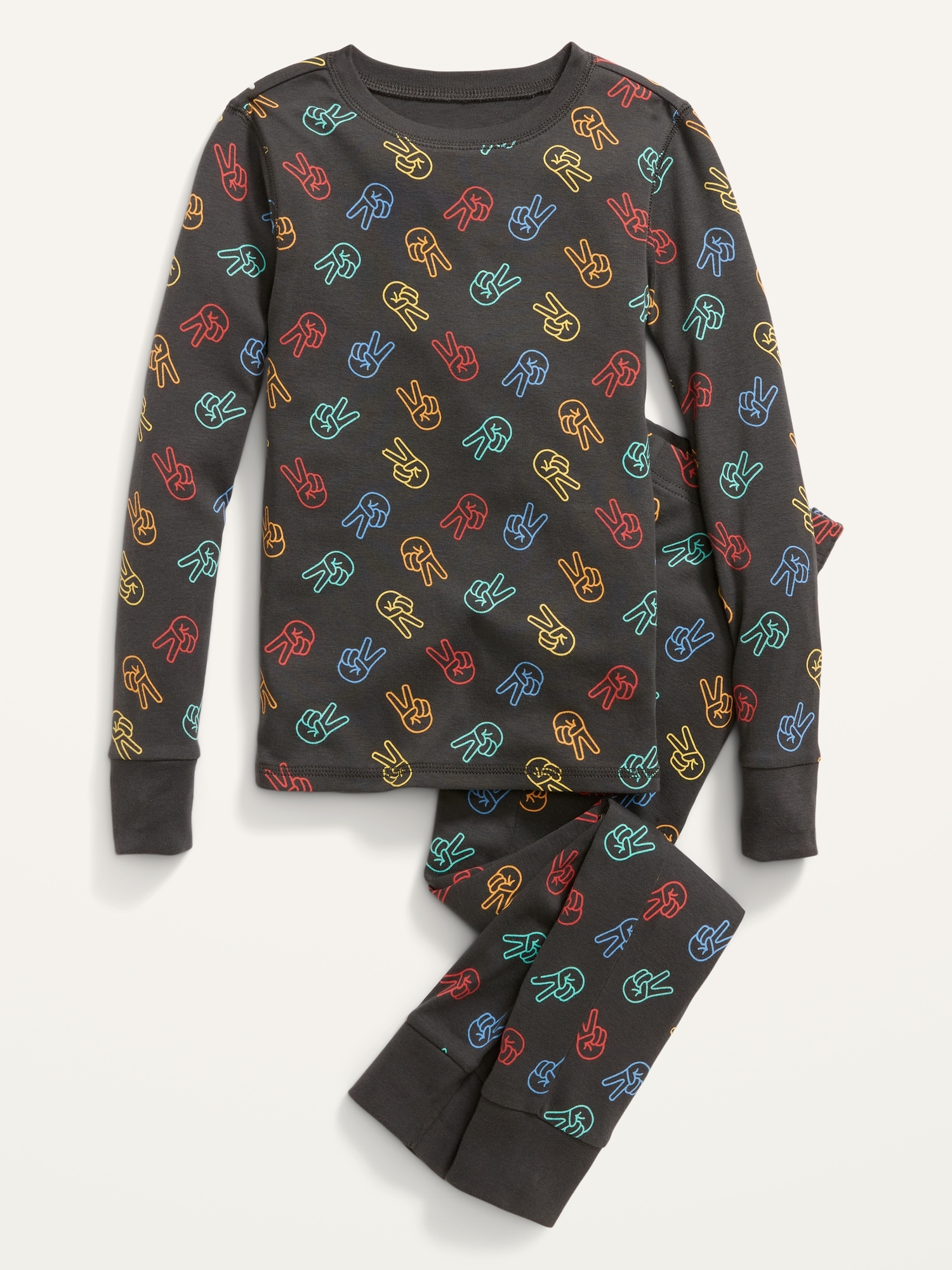 GenderNeutral Printed SnugFit Pajama Set for Kids Old Navy