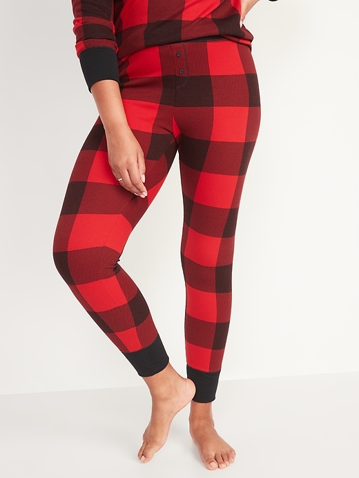 Thermal-Knit Pajama Leggings 2-Pack for Women | Old Navy
