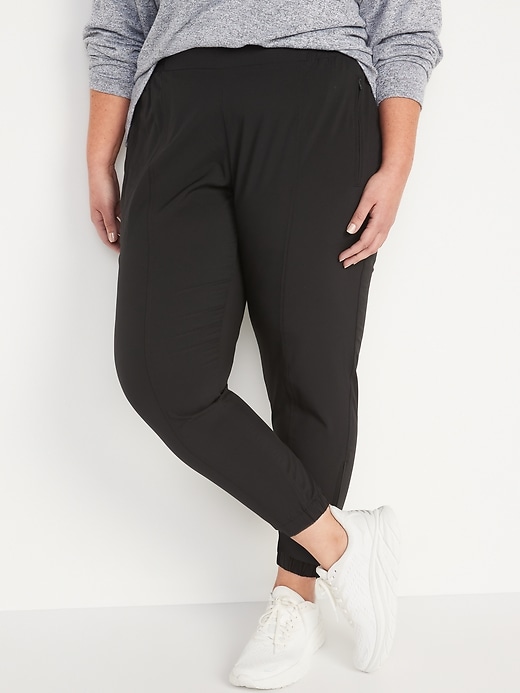 mid rise stretchtech joggers old navy