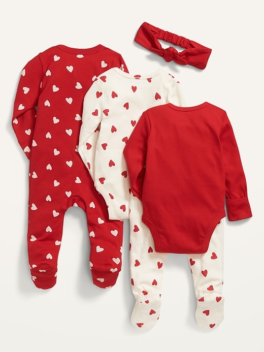 View large product image 2 of 2. Soft-Knit 5-Piece Layette Set for Baby