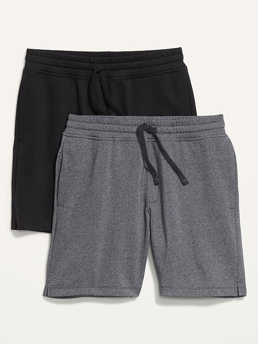 View large product image 1 of 3. French Terry Sweat Shorts 2-Pack -- 7-inch inseam