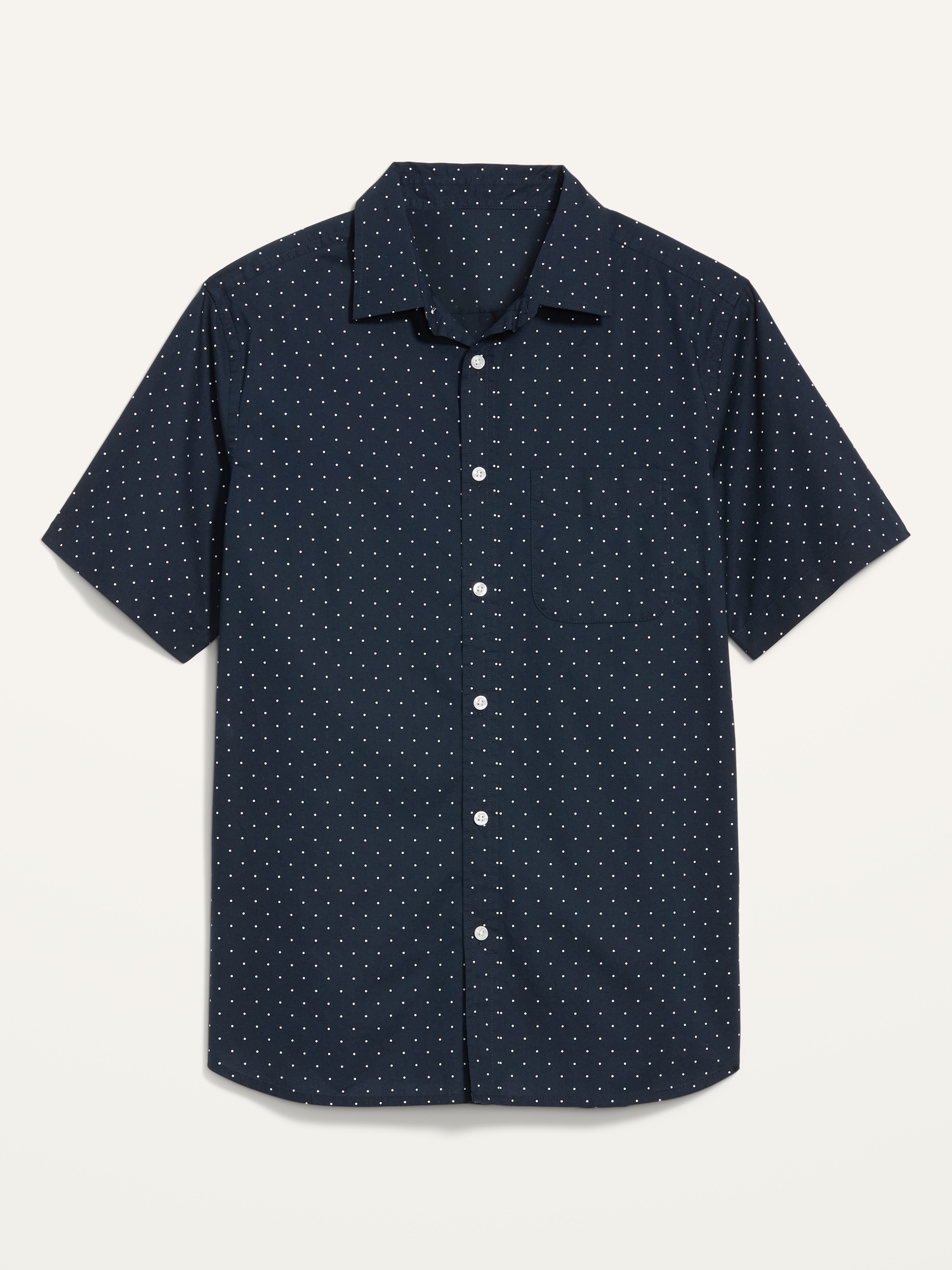 Everyday Built-In Flex Printed Short-Sleeve Shirt for Men | Old Navy