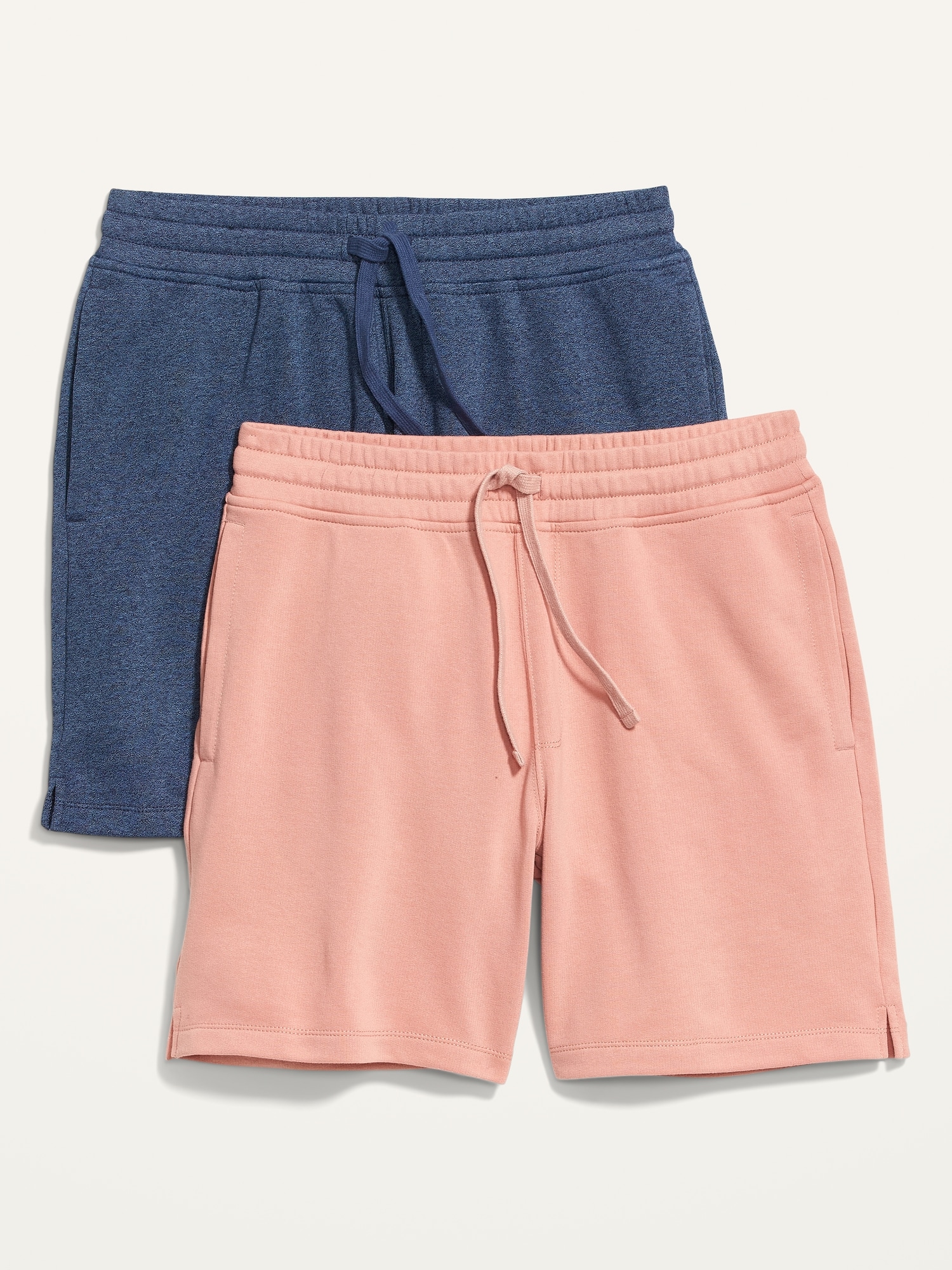 French Terry Sweat Shorts 2-Pack for Men -- 7-inch inseam