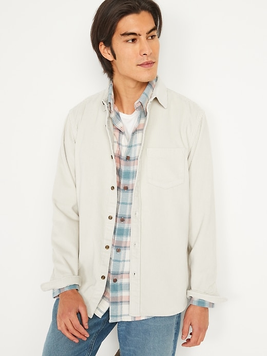 old navy corduroy shirt