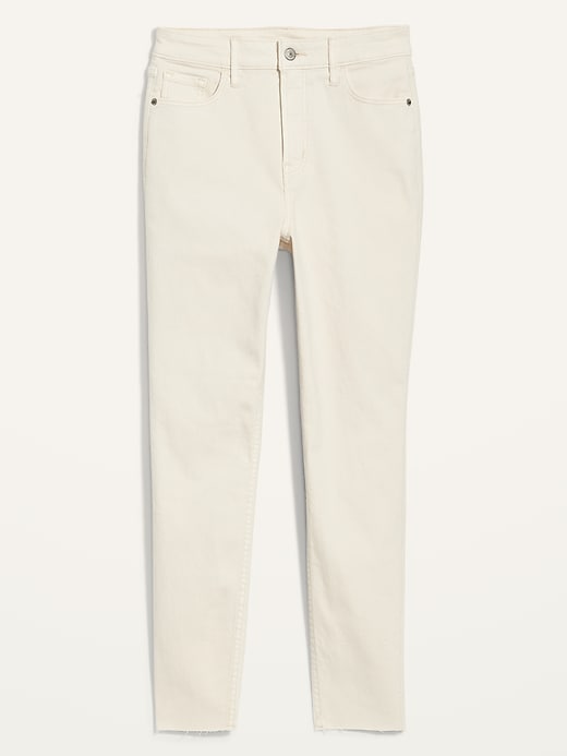 Image number 3 showing, High-Waisted Rockstar 360° Stretch Super-Skinny Cut-Off Ankle Jeans