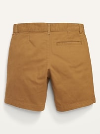 View large product image 4 of 4. Built-In Flex Straight Twill Shorts for Boys (Above Knee)