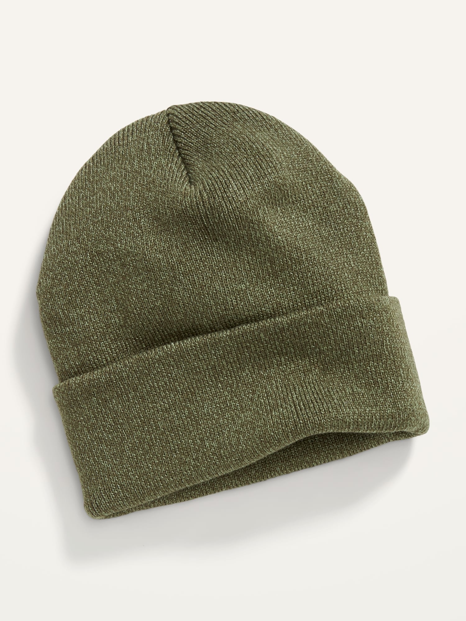 GenderNeutral Marled WideCuff Beanie Hat for Adults Old Navy