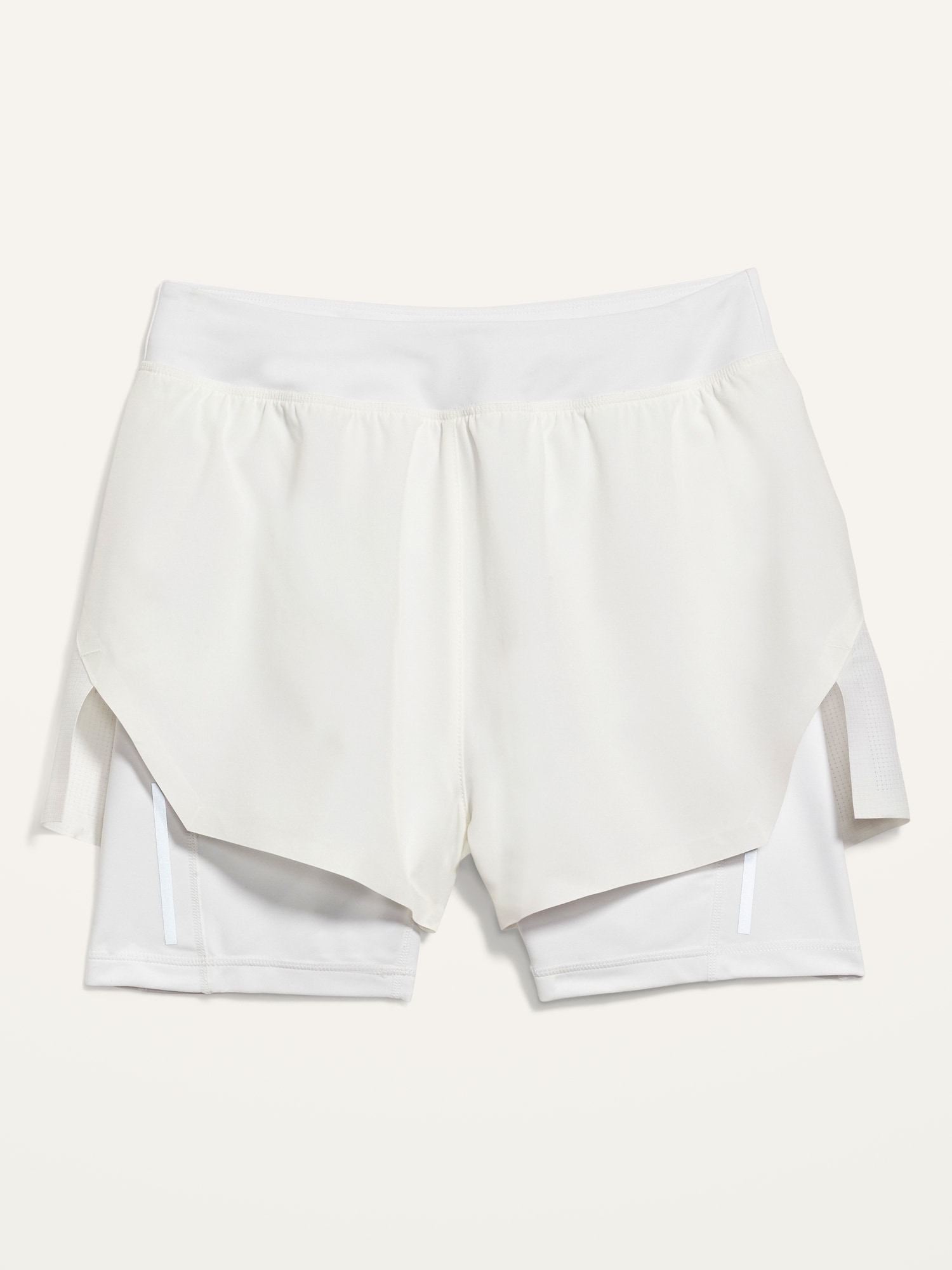 High-Waisted 2-in-1 StretchTech Shorts for Women -- 3-inch inseam | Old Navy