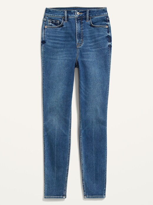 Image number 4 showing, Higher High-Waisted Rockstar 360° Stretch Super Skinny Jeans for Women