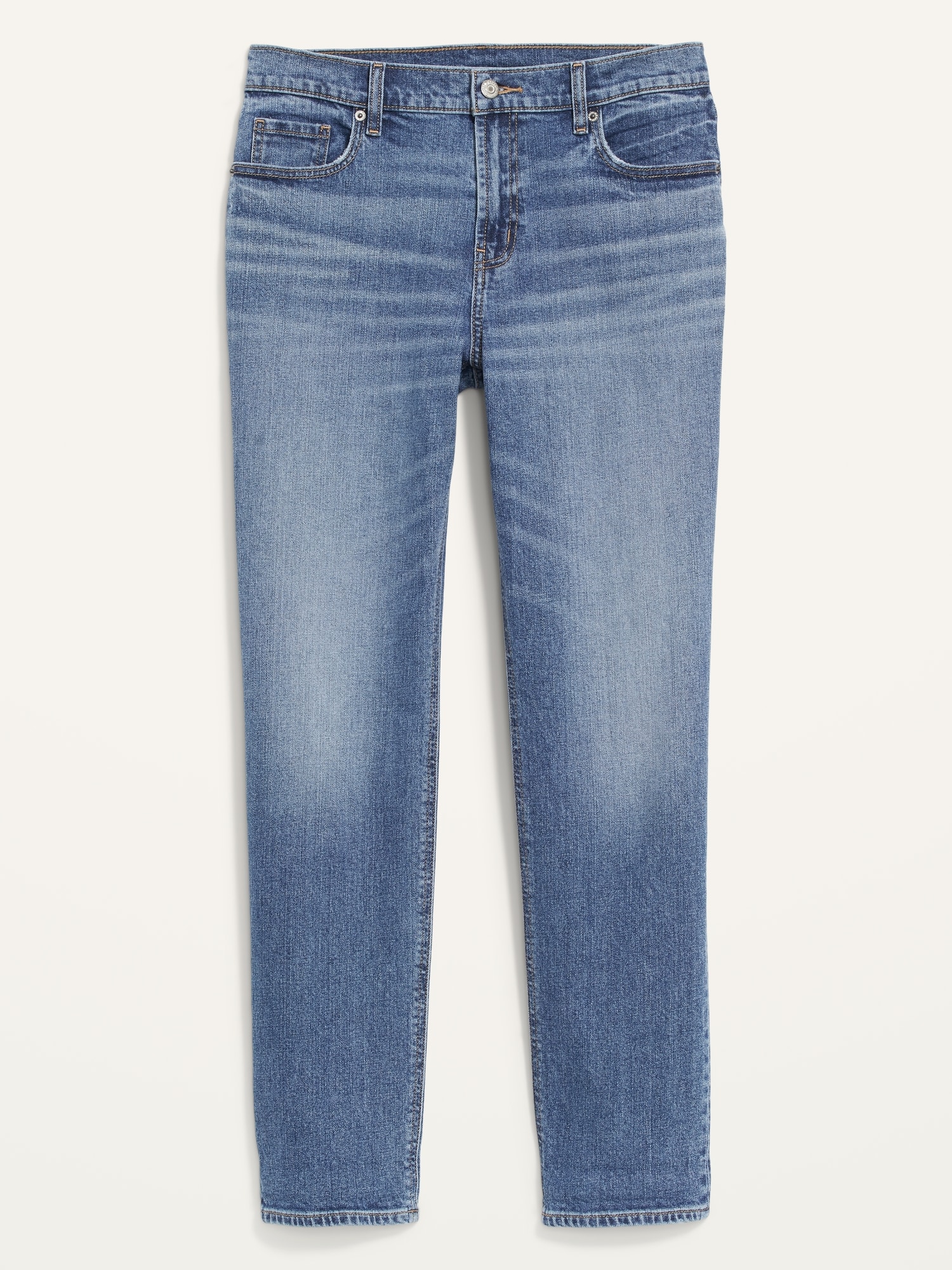 Mid-Rise Boyfriend Straight Jeans | Old Navy