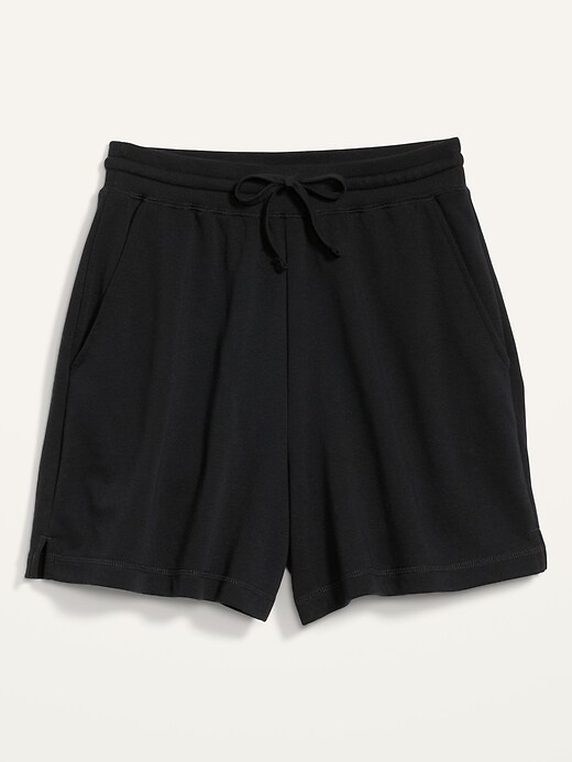 Image number 4 showing, Extra High-Waisted Vintage Sweat Shorts for Women -- 5-inch inseam