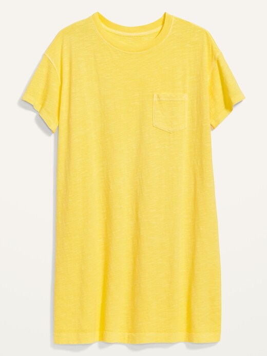 Image number 4 showing, Short-Sleeve Vintage Mini T-Shirt Shift Dress