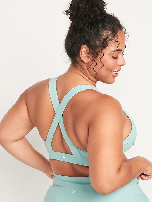 Image number 2 showing, High Support Cross-Back Sports Bra 2X-4X