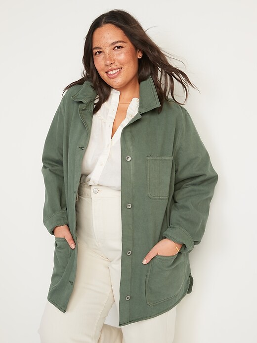 Old Navy Workwear Shacket for Women. 1 Old Navy Workwear Shacket for Women. 1