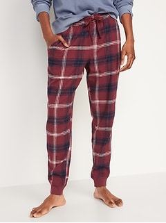 Matching Plaid Flannel Jogger Pajama 