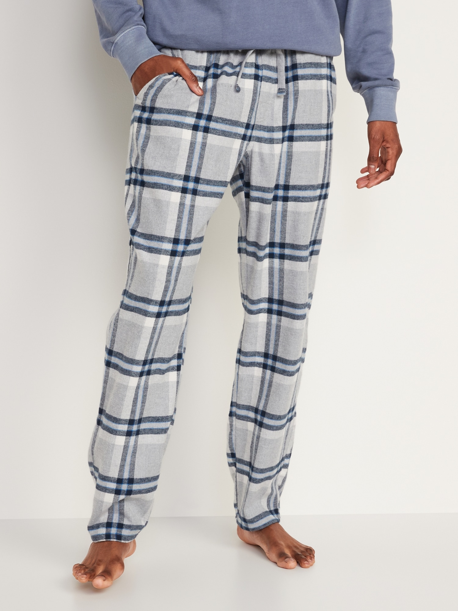 Matching Plaid Flannel Pajama Pants For Men Old Navy