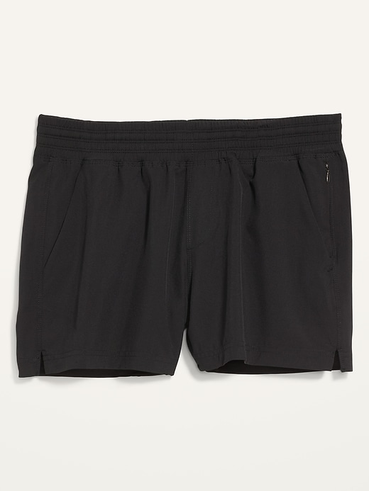 Image number 4 showing, High-Waisted StretchTech Shorts -- 3.5-inch inseam