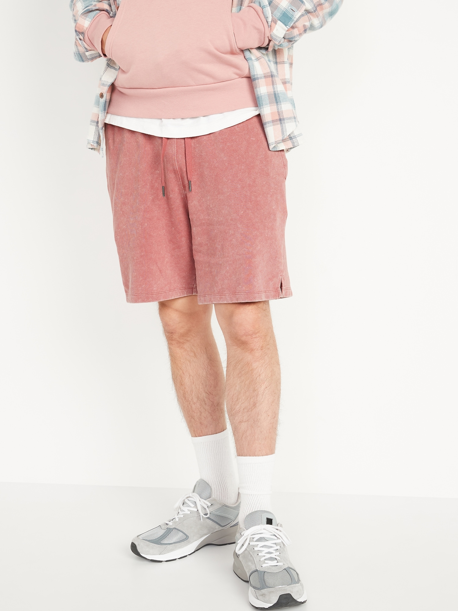 colored sweat shorts