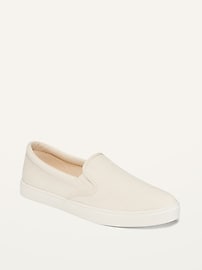 old navy white canvas shoes