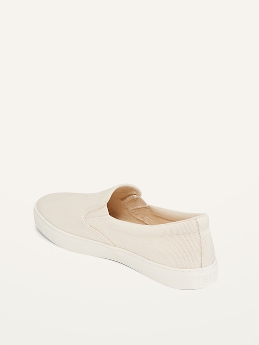 Image number 7 showing, Canvas Slip-On Sneakers For Women